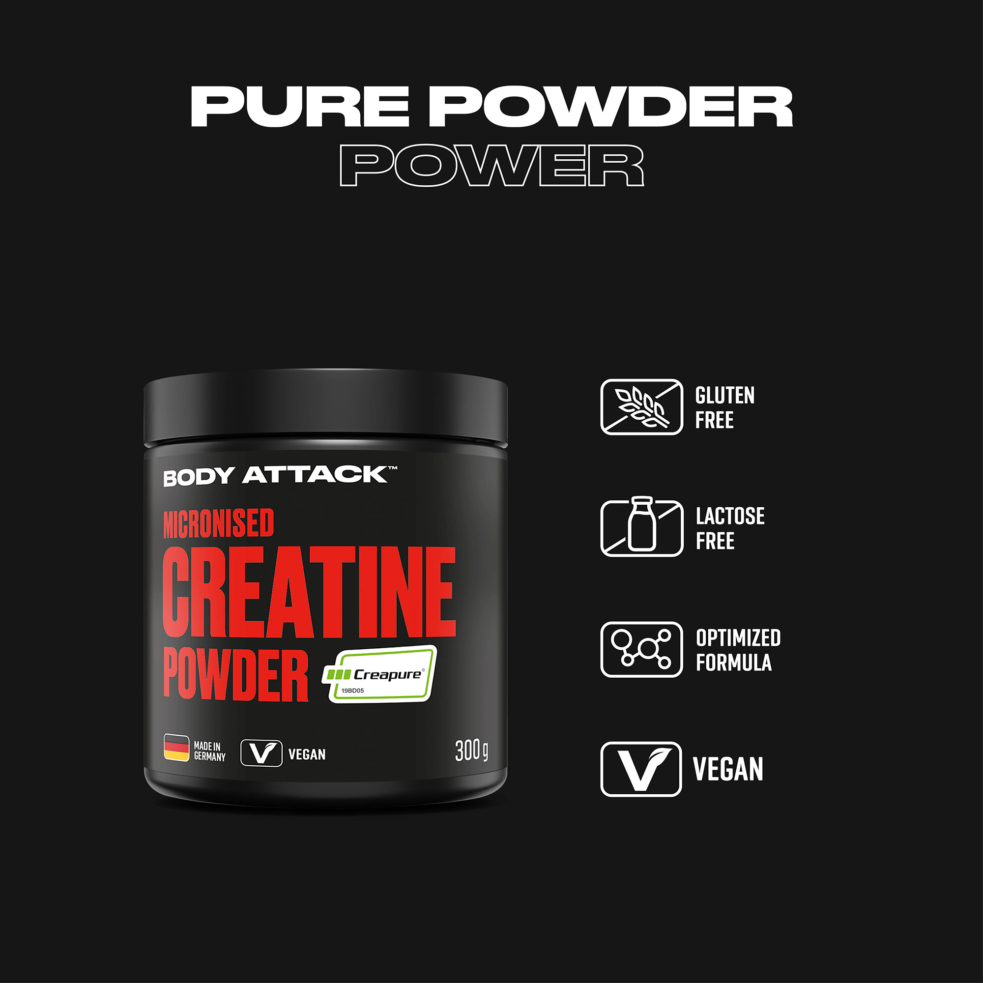 Micronised Creatine Powder (Creapure®)