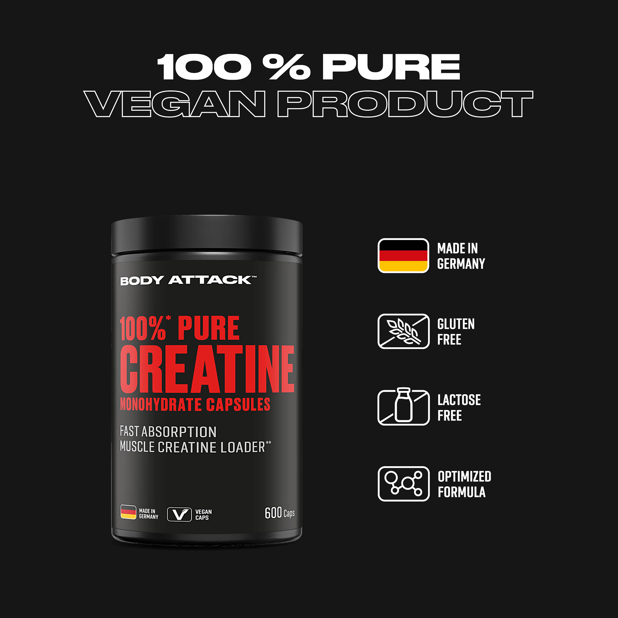 100 % Pure Creatine