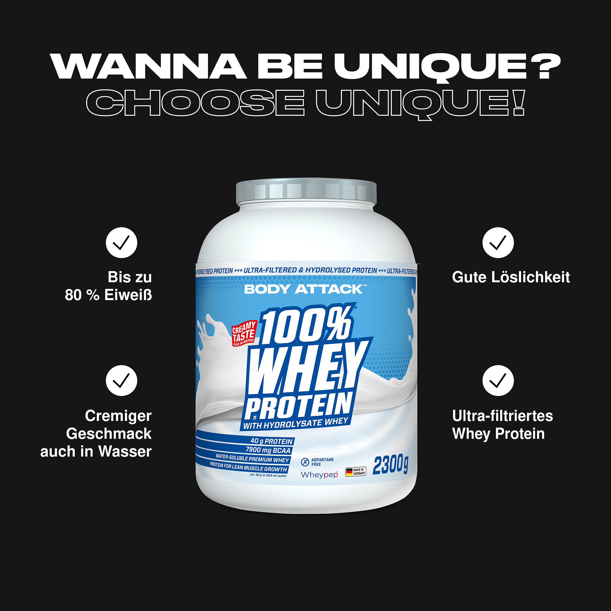 100 % Whey Protein