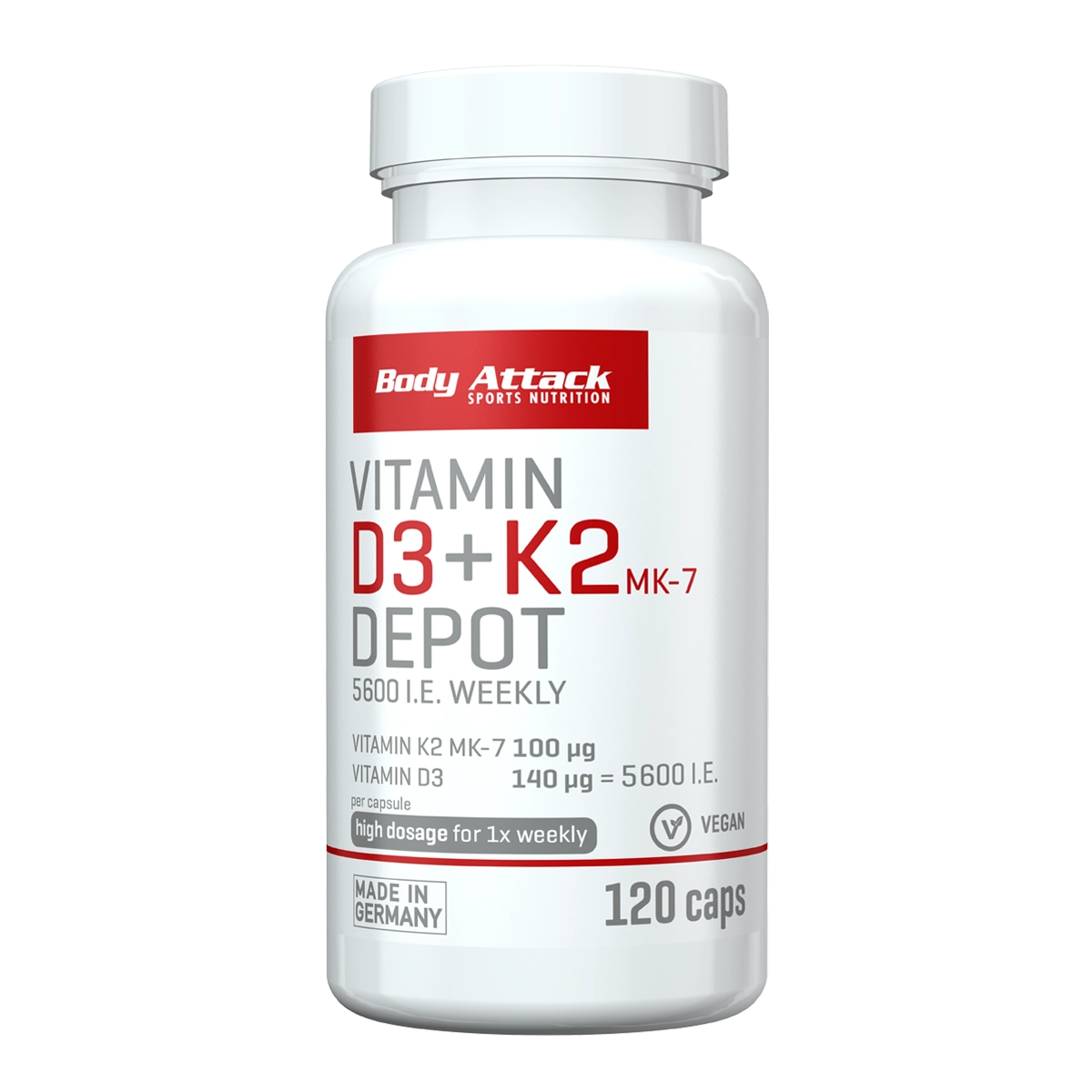 Vitamin D3 + K2 Depot