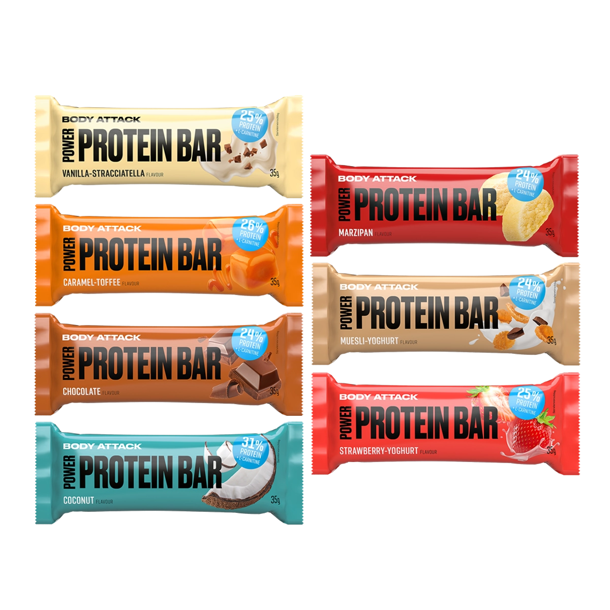 Power Protein Bar Variety Pack