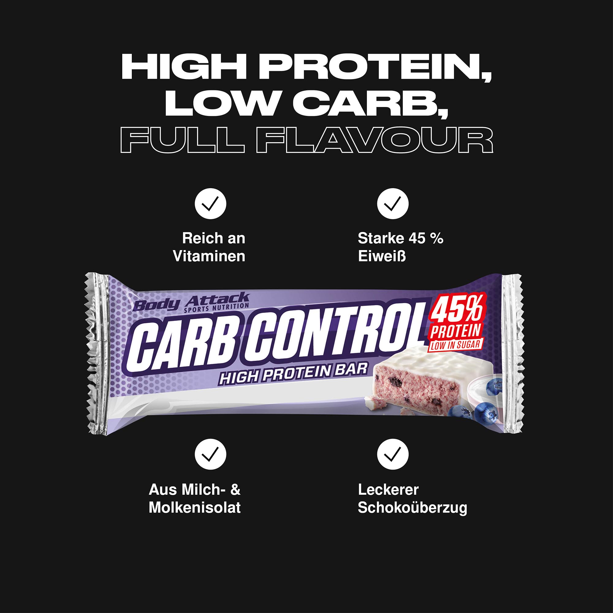 Carb Control Proteinriegel